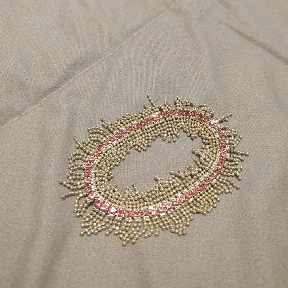 Pink Gem Bracelet (Free in Bundle $20 or more)